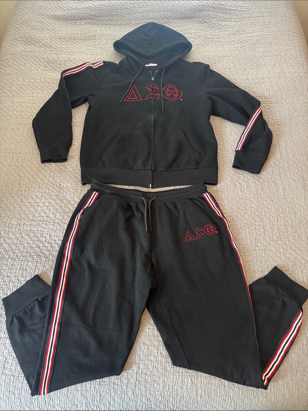 Delta Sigma Theta Sorority Logo Sweatsuit